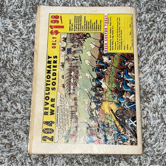 VINTAGE 1961 DC COMICS Green Lantern 1st 5700 AD Story Silver Age #8 - Picture 10 of 10